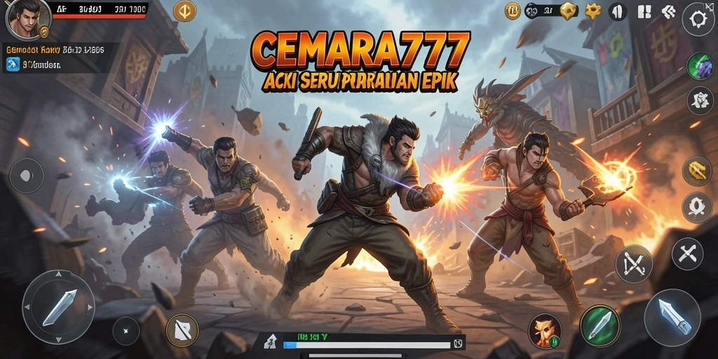 Tampilan permainan CEMARA777 yang memikat dan aksi seru di dalamnya.