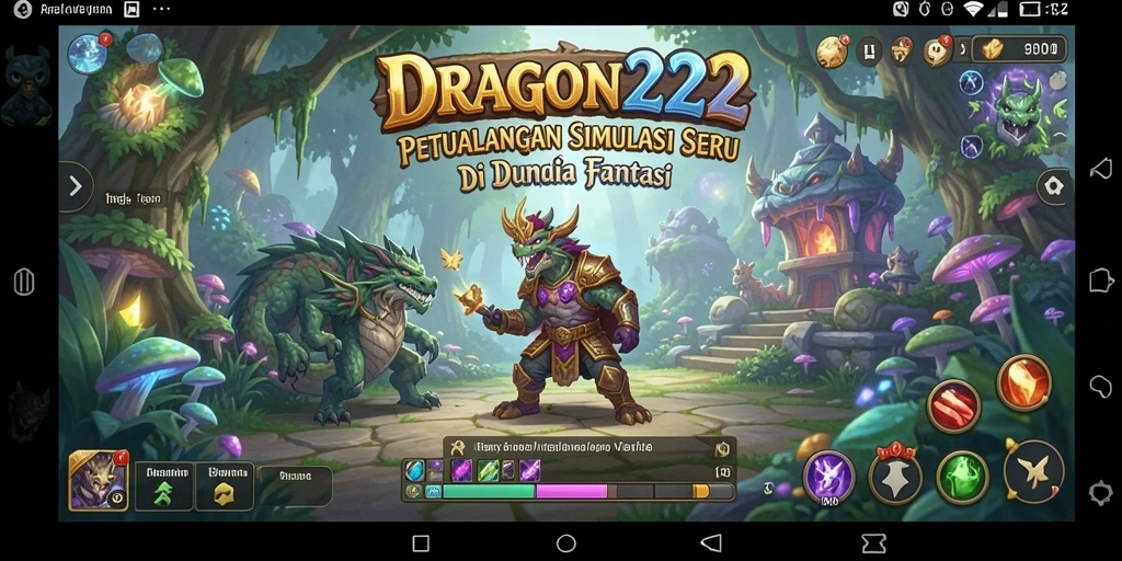 Tangkapan layar gameplay <strong>DRAGON222</strong> menampilkan pertempuran naga yang mendebarkan.
