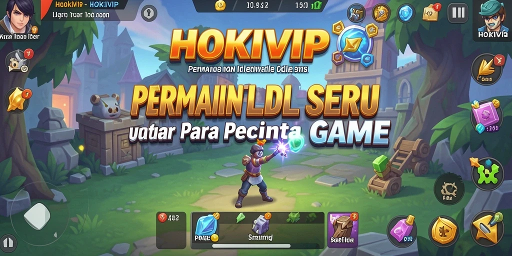 Tampilan gameplay menarik dari HOKIVIP yang membuat ketagihan.