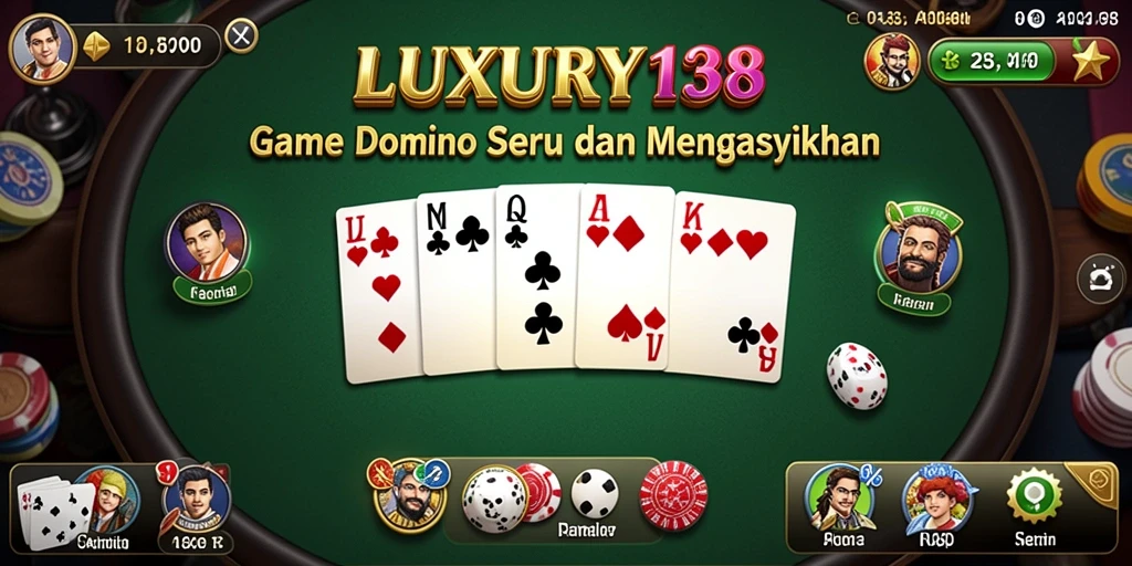 Tampilan gameplay yang menarik dalam LUXURY138 dengan suasana penuh warna.