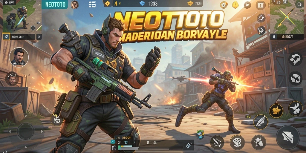Gameplay seru dan menegangkan di NEOTOTO, pas untuk Battle Royale.