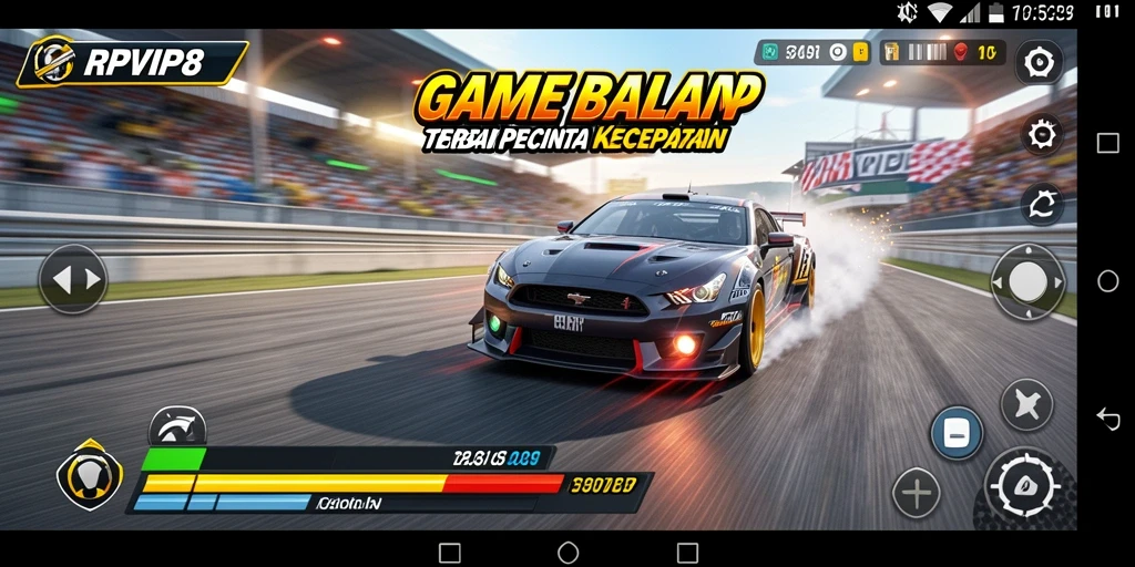 Tampilan gameplay RPVIP8 yang mendebarkan dan penuh aksi.